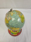 Vtg 1930 s J  Chein Metal Zodiac Signs Calendar Seasons 6  Globe Excellent  