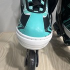 Ecoo Xl Inline Skates Black teal white Adjustable Size Us 7-10
