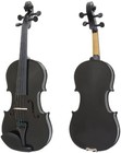 Mendini 16 ma-black Solid Wood Viola With Case  Bow  Rosin  Bridge   Strings-