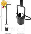 Sod Plugger  Bulb Planter With Long Handle And Serrated Base Garden Tool  Bulb T