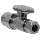 10 Pack Xfitting 3 8  Od Compression X 1 2  Cpvc Straight Valve  Lead Free Brass