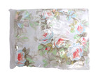 Martex Full Fitted Sheet No Iron Percale Muted Floral W54  xl74   Vtg 70s Nos