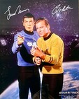 William Shatner leonard Nimoy  star Trek  Signed 16x20 Custom Framed Photo