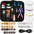 Jewelry Making Supplies Kit With Jewelry Making Tools Wires Repair And Beading