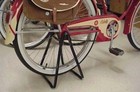 Vintage Bicycle Display Stand  a  Frame Antique Bikes Black
