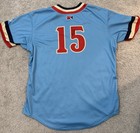 Luis Marte 2017 Game Worn 9 4 17 Frisco Roughriders Jersey Signed Rangers