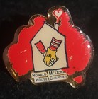 Vintage Mcdonald s Lapel Hat Pins   Ronald Mcdonald House Charities Lot Of 8