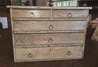 Early 19th Century Apprentice Tabletop Chest  Amazing Detailed Dovetail 18x13x9