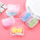 3pcs Cute Candy Colors Contact Lenses Box Storage Case Container Travel Kit 34