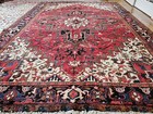 7 3 X 10 3 Vintage Fine Heriz Rug Antique Serapi Oushak Caucasian Kazak Kula 