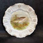 Vintage Set Of Three Decorative Plates Fish Sea River Underwater Scenes 7 3 4  D