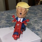 President Donald Trump- 1 32 Scale -riding Motorcycle Slot Car