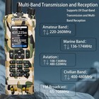 Digital Handheld Radio Scanner Fire Police Vhf Fm Ems Ham 2 Way Transceiver Dual