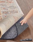 Non Slip Cushioned Rug Pad Gripper 9x13 Ft  Felt And Silicone Backing  1 4  T   