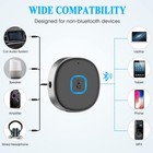 Wireless Bluetooth Receiver 3 5mm Aux Audio Stereo Music For Home Stereo Headpho