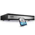 Zosi H 265  16ch 1080p Dvr With 4tb Hdd Cctv Outdoor Security Camera Cctv System