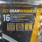 Gearwrench 16 Piece Flex Head Combination Ratcheting Wrench Set Metric - Kd9902