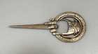 Vintage Antique Art Deco Hand Brass Bronze Gold Letter Opener Desk Paper Knife