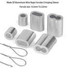 Aluminium Wire Rope Ferrules Wire Rope Ferrules Crimping Sleeve 0 5 Mm To 22 Mm