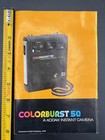 Vintage Original 1979 Kodak Instant Colorburst 50 Camera Manual Booklet