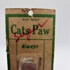 Vintage H h Sur-shot Cats Paw Fishing Lures Coeburn Va Carded   Loose Rare