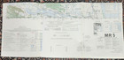 1969 Original Large Mr 5 Map Ron Vietnam Conflict In Vietnam War -ft  Benning ga