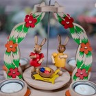 Pyramid-bunny With Wheelbarrow Pyramid