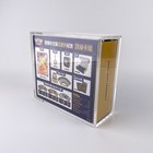 Us Seller  Acrylic Display Case For Chinese 5th Anniversary Collection Box