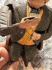 Vintage Mechanical Coin Bank Man In Chair Figural Bank Cast Iron With Plug