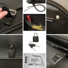 Castle Contour Motorcycle Saddlebags Saddle Bags Pair Luggage Pvc Leather
