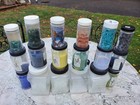 17 lbs Uroboros Coarse Fine Mosaic Powder Glass Frit For Fusing Large Lot Coe 96
