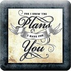 Ebros Inspirational Scripture Verses Coaster Set Of 4 Christian   Spiritual Gift