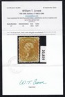 Us Scott  67  5c Jefferson Used Stamp  Crowe   Pf Certs  Vf80  Free Ship  Nice 