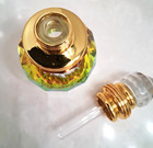 Clear Crystal 3ml Perfume Oil Bottle With Dipstick Applicator