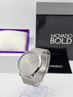 Movado Bold Gray Dial Stainless Steel Men s Watch - 3600599   695 Msrp 