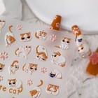 5d Cute Cat Nail Stickers  Cartoon Nail Decals  Animal Nail Stickers  115 