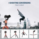 Heavy Duty Tripod Travel Z818 Aluminium Alloy Monopod With 360 Panorama Ball    