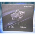 Hd Dual Camera Foldable Drone W  Remote Wifi Fpv Quadcopter Open Box