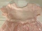 Vintage Baby Toddler Flower Girl Dress Just Darling Usa 18 M Pink Easter Party