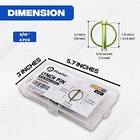 6 Pcs Of Lynch Pin Assortment  5 16   x1-3 4     For Trucks  5 16  X 1-3 4 