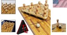Family-friendly Shuffleboard Bowling Pins With Durable Carry Bag - 10 Pieces