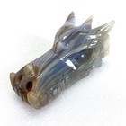 3 9    Agate Geode Carved Crystal Dragon Skull crystal Healing super Realistic