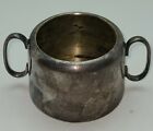 Antique Silver Plated Sugar Bowl Dish Hard Soldered Sheffield Epns