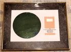 Vtg 1995 Brass Frame 18  X 14  Framed Ibm 8  200mm Silicon Semiconductor Wafer
