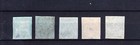 Barbados   1852   1858  Sg 1   12a  5 Stamps  Fine Condition