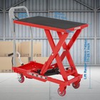1760 Lbs Heavy Duty Hydraulic Single Scissor Lift Table Dolly Cart 29  Height Us