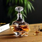 Luxury Crystal Glass Whiskey Decanter   150ml   800ml Lead-free Elegant