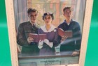1943    let Freedom Ring     - C  Moss Litho Dated - Ww2 Giveaway For Mn Creamery 