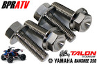 Banshee Foot Peg Bolts Titanium Banshee 350 Pegs Flange Bolts Set 95822-10025-00