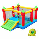 Large Kids Inflatable Bounce House Slide Kids Jumper Bouncer 600lbs With Blower